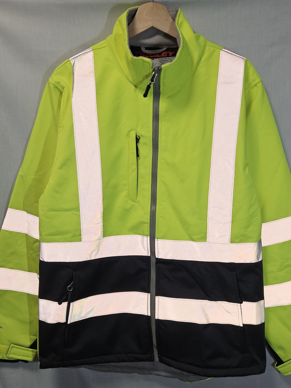 Tingley High-Visibility Phase 3 Yellow & Black Safety Refigiwear Jacket - Picture 2 of 12